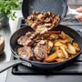 Набор сковородок GreenPan Copenhagen 20+28 см (CC002745-001): Материал ручки Нержавеющая сталь