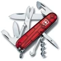 Мультитул Victorinox Climber 91мм/14предметов/красный-прозрачный (1.3703.T)