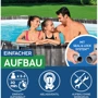 Бассейн Bestway овальный 610-366-122 см (5611R) (фильтр-насос, лестница, чехол) фото 5