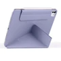 Аксессуар для iPad BeCover Ultra Slim Origami Magnetic with Pencil mount Deep Purple for iPad Pro 11 2024 M4 (712963): Материал искусственная кожа