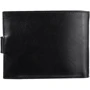 Чоловіче портмоне PA чорне (DNKPW012L-BTU-black): Формат гаманця вертикальний