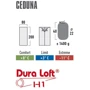 Спальний мішок High Peak Ceduna / + 3 ° C Anthra / Blue Left (20064): Ширина в плечах 80 см