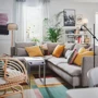 4-местный угловой диван ІКЕА SÖDERHAMN с открытым концом / Viarp бежевый / коричневый (s89305842) фото 4