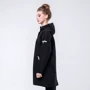 Вітрівка Peak FW293142-BLA 44 чорна з капюшоном: Сезон Демісезон