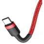 Кабель Baseus Cable USB-C to USB-C Cafule PD 2.0 60W 2m Red (CATKLF-H09): Довжина 2 м