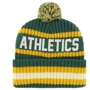 Шапка мужская 47 Brand MLB OAKLAND ATHLETICS BERING UNI dark green (B-BERNG18ACE-DGA): Производитель 47 Brand