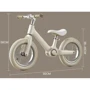 Беговел Maraton K8 14" с корзинкой чай с молоком (К8 Чай с молоком): Колеса надувные