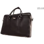 Сумка для ноутбука Solier 17" KILBRIDGE Leather Case Brown (SL03Brown) фото 4