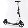 Самокат двоколісний Best Scooter PU колеса, 2 амортизатори, дискове гальмо Black/White (100077) фото 8