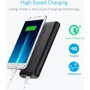 Внешний аккумулятор ANKER Power Bank PowerCore Speed with QC3.0 20000mAh Black (A1278H11): Количество USB 2