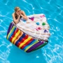 Пляжний надувний матрац - пліт Intex 58770 Кекс, 142 х 135 см