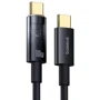 Кабель Baseus Cable USB-C to USB-C Explorer Series Auto Power-Off 100W 2m Black (P10319704111-00): Тип USB-C - USB-C