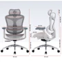 Офисное кресло Sihoo DORO C300L Mesh White (DORO-C300L-A3-102)