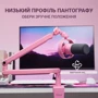 Динамический USB/XLR микрофон Fifine T688P Pink фото 6