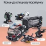 Конструктор LimoToy поліцейська техніка, 5 в 1, 627 дит. (KB 5903): Кількість деталей, шт. 627