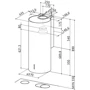 Вытяжка Faber Cylindra 2 Ev8 2El Xh890 (110.0332.307): Тип воздухоочистителя Рециркуляция, Отвод
