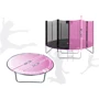 Батут Thunder OUTSIDE PRO 12FT рожевий (OUTSIDE-PRO-12FT-PINK) фото 6