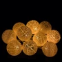 Гирлянда Springos Cracked Cotton Balls 2 м 10 LED теплый белый (CL0069): Тип Хлопковые шарики