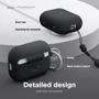 Чехол для наушников Elago Silicone Hang Case Black (EAPP2SC-HANG-BK) for Apple AirPods Pro 2 фото 4