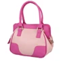 Женская сумка саквояж Laskara розовая (LK-10247-pink-fuchia): Стиль Повседневный (Casual)