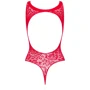 Ажурное боди с открытой спиной Obsessive B120 red S/M/L