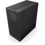 Корпус NZXT H5 Flow Black (CC-H52FB-01): Материал передней панели сталь