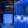 Гирлянда Springos бахрома уличная 3 x 3 м 306 LED Pilot голубая (CL4002): Длина, м 3