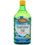 Carlson Labs Wild Norwegian Cod Liver Oil 16.9 fl oz (500 ml) Natural Lemon Flavor