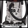Пылесос Einhell TC-VC 1930 SA Kit (2342230): Емкость пылесборника 30 л