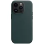 Чехол для iPhone Apple for iPhone 14 Pro Leather Case with MagSafe Forest Green (MPPH3) : Тип чехла накладка на заднюю часть