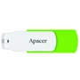 USB-флешка Apacer AH335 64GB USB 2.0 Green/White (AP64GAH335G-1): Вага 7.5 г