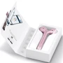 Масажер Звуковий ролик для обличчя та тіла GESKE Sonic Facial & Body Roller 4 в 1 Pink (GK000041PK01)
