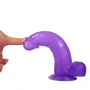 Фаллоимитатор LoveToy Jelly Studs Large Purple