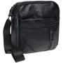 Чоловіча сумка планшет Borsa Leather чорна (K11027-black)