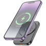 Зовнішній акумулятор Hoco Power Bank 5000mAh J117 Esteem Magnetic PD 20W Black: Кількість USB 1
