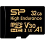 Карта памяти Silicon Power 32GB microSDHC Class 10 UHS-I U3 A1 V30 Gold Endurance + adapter (SP032GBSTHDV3V1HSP)