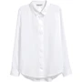 Блуза H&M 3087524 42 белая с длинным рукавом: Вид Блузы