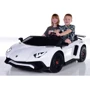 Детский электромобиль Bambi Racer Lamborghini Aventador белый (M 5738AL-1): Вид автомобиль