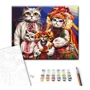 Картина по номерам Brushme Кошачья семья © Марианна Пащук 40х50 см (BS53872): Производитель Brushme