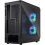 Корпус Fractal Design Focus 2 RGB Black (FD-C-FOC2A-03): Материал передней панели сталь