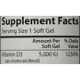 Carlson Labs Vitamin D3 5,000 IU 120 Soft Gels (CAR-14110): Форма выпуска Капсулы