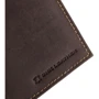 Мужская обложка для документов DNK Leather коричневая (DNKTW-12-MH-brown): Пол Мужской