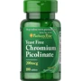 Puritan's Pride Chromium Picolinate 200mcg Yeast Free 100tabl