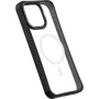Чехол для iPhone VOKAMO Case with MagSafe Ice Glass Black for iPhone 15 Pro Max (NVK010841): Материалы поликарбонат и полиуретан