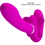 Безремневой страпон с вибрацией Pretty Love Valerie Purple