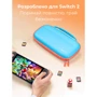 Аксессуар для приставок Сумка-чехол JSAUX BG0119 для Nintendo Switch 2 Blue: Тип аксессуара Сумки