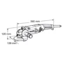 Шлифмашина угловая (болгарка) Makita GA5021C: Резьба шпинделя M14