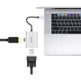 Адаптер WIWU Adapter Apollo A20VH USB-C to HDMI+VGA HUB Gray (6957815507115): Цвет серый