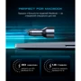 Зарядний пристрій ArmorStandart Car Charger USB+2хUSB-C Resolute Power ASPP-21 120W Grey (ARM70026): Сила струму 2.4а і більш