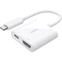 Адаптер Belkin Adapter USB-C to HDMI 60W PD White (AVC020ttWH-RL)